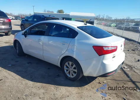 2012 Kia Rio Ex z USA, uszkodzony, nr VIN KNADN4A34C6051261